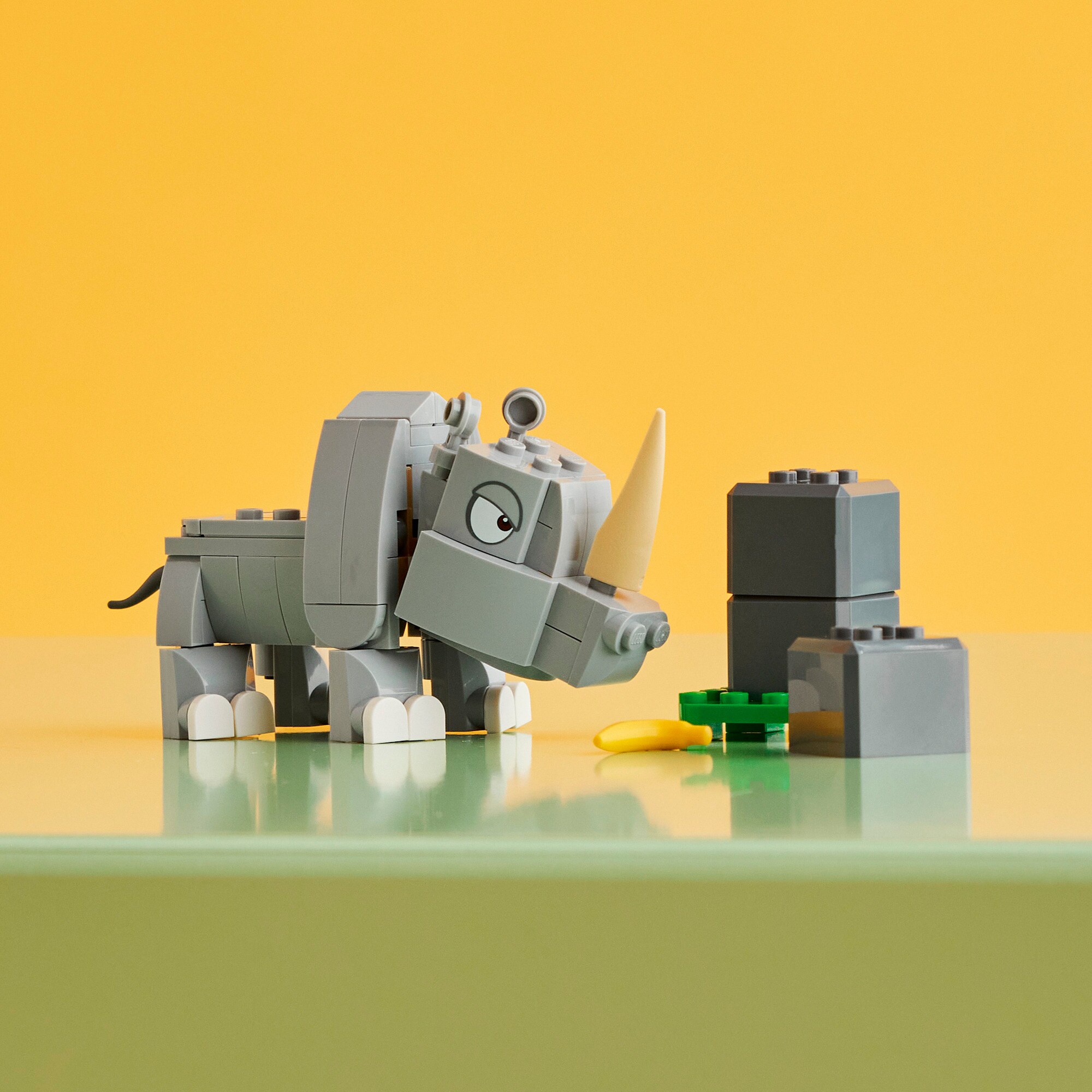 LEGO Konstruktionsspielzeug Super Mario Rambi das Rhino - Erweiterungssset