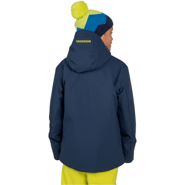 Veste de ski ROSSIGNOL JR STRAWPILE JKT DARK NAVY