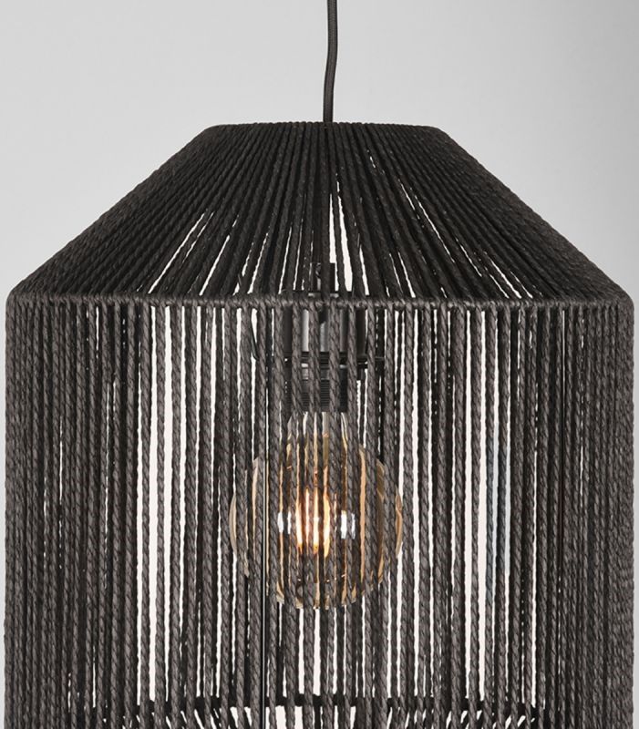 Hanglamp Cilinder zwart MT-2321 Ibiza Diamond B33 x D33 cm