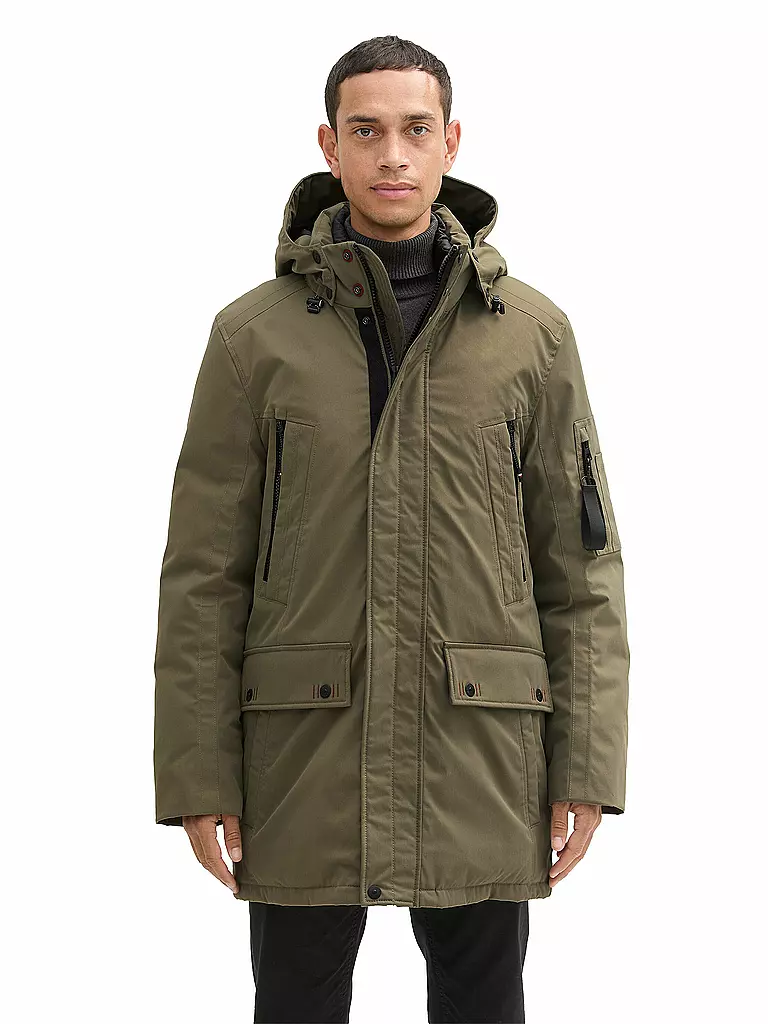 TOM TAILOR Parka olive