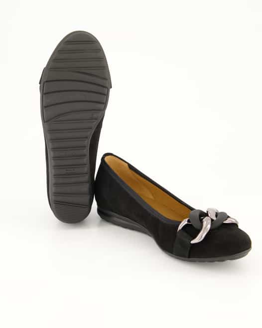 Gabor Comfort 42.625.47 Ballerinas in Schwarz