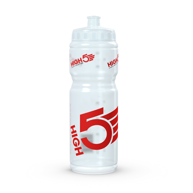 Cykelflaske 750 ml. klar high5