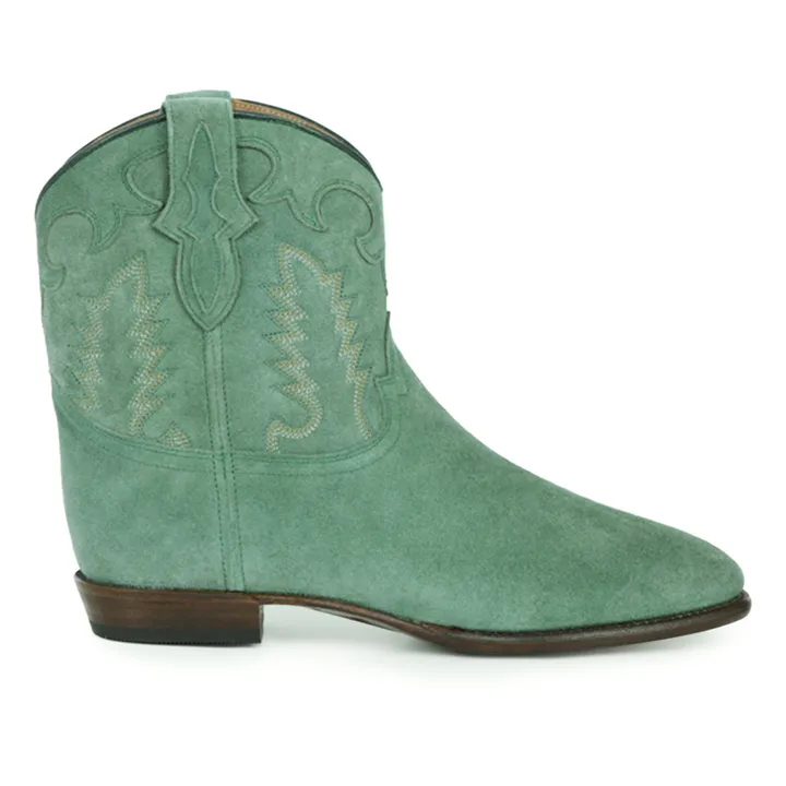 Shiloh Heritage Boots Early Midnight Daim | Vert