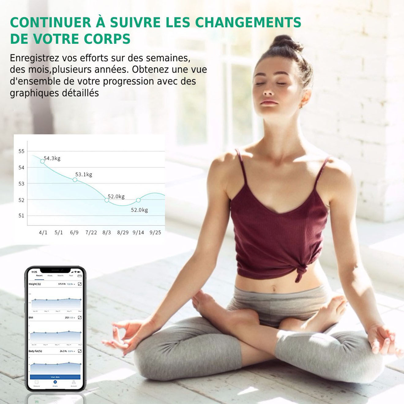 Paloma Beauties Balance numérique bluetooth noire
