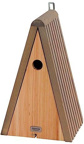Siena Garden - Nestkast - Hout - 17x20x35 cm - Ingangsgat 28 mm