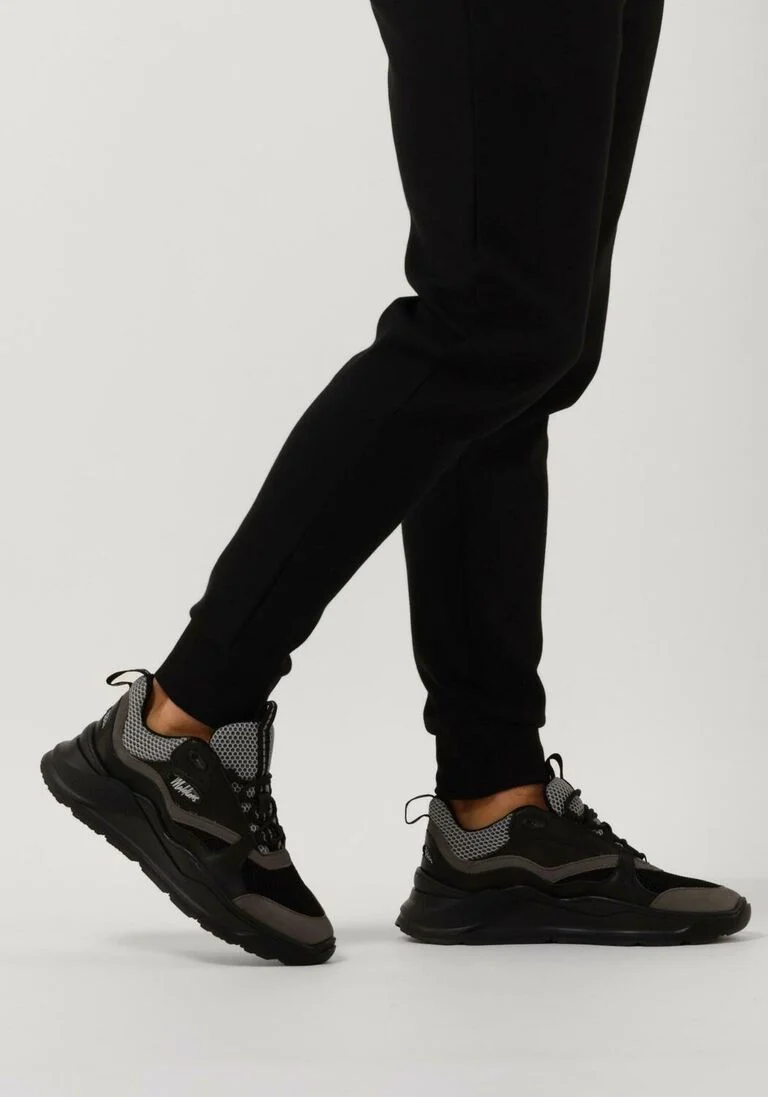 MALELIONS zwarte malelions lage sneakers malelions men mesh runner