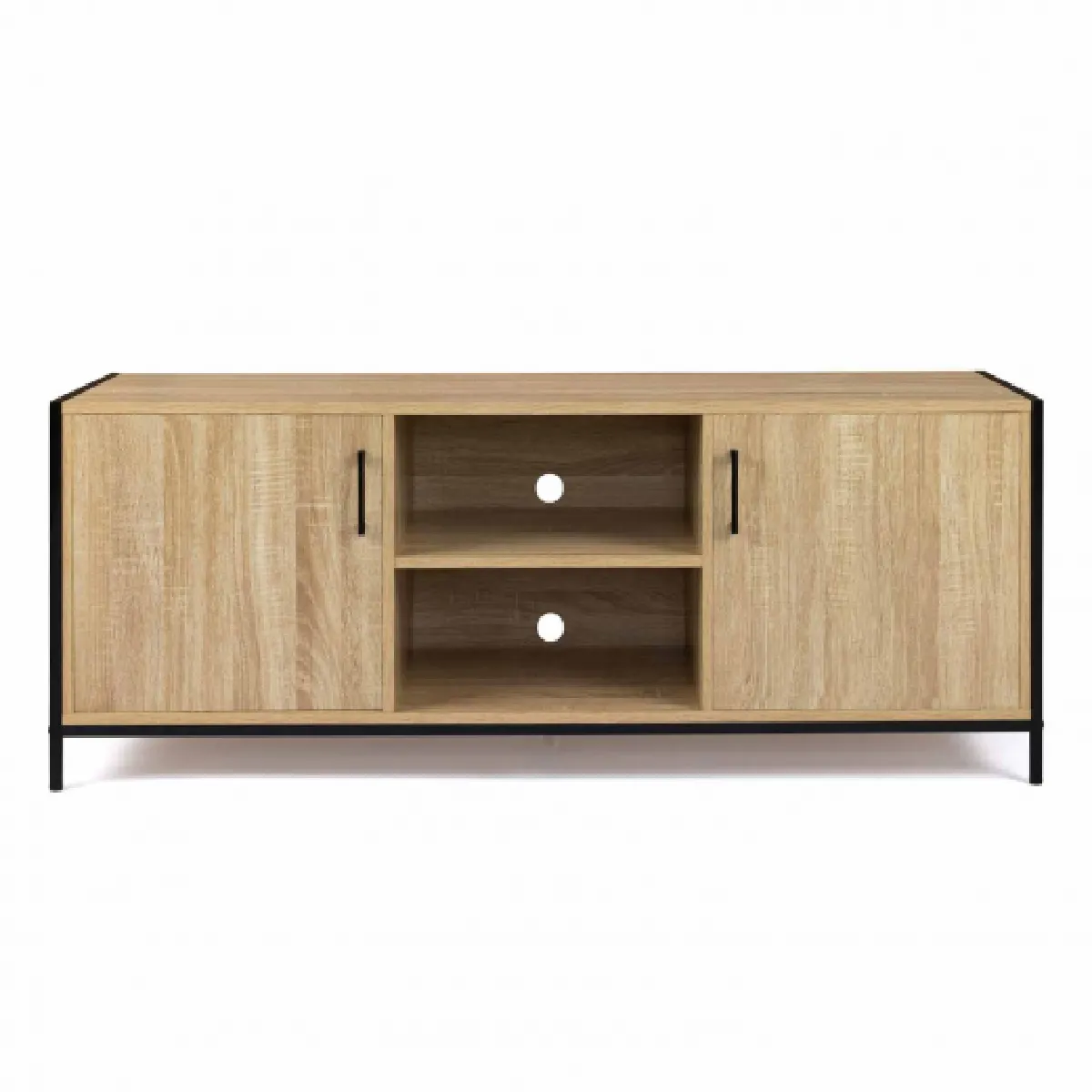 IDMARKET Detroit Meuble TV Bi-Matière
