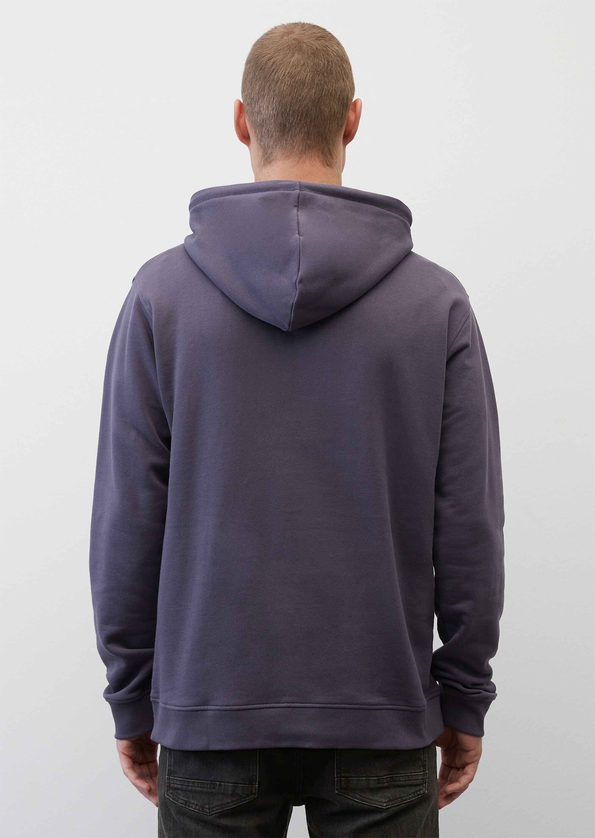 Kapuzen-Sweatshirt relaxed aus reiner Bio-Baumwolle