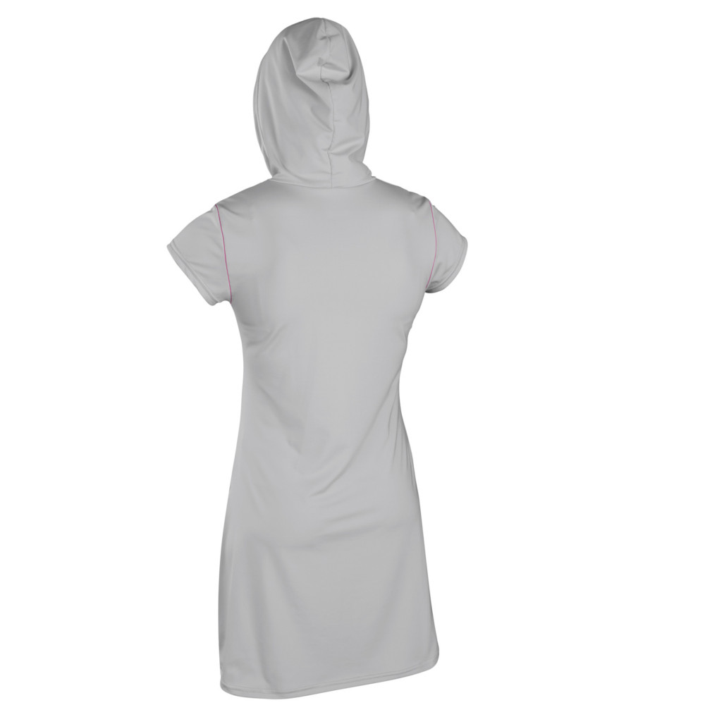 O'Neill Wms skins S/S Mini Zip Hooded cover up S