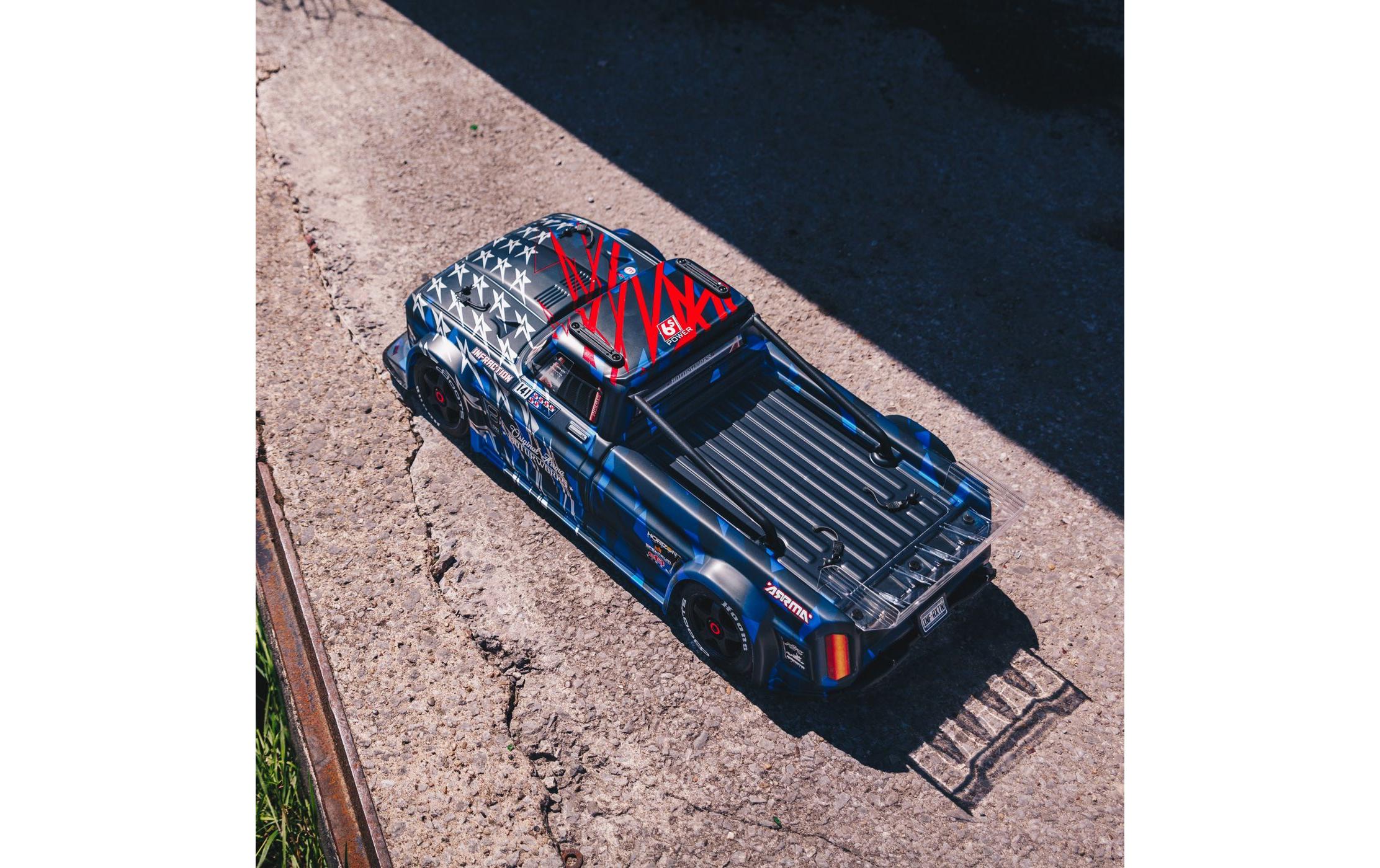 Race Truck Infraction V2 6S BLX ARTR<br>Fahrspass auf jedem Untergrund