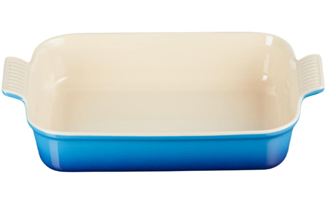 Auflaufform 26 cm, Eckig, AzurAuflaufform für leckere Ofengerichte