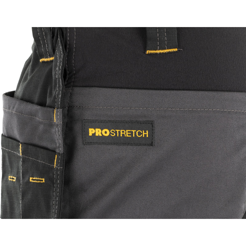 DeWALT Westport werkbroek met holsterzakken en kniezakken 48 zwart/grijs