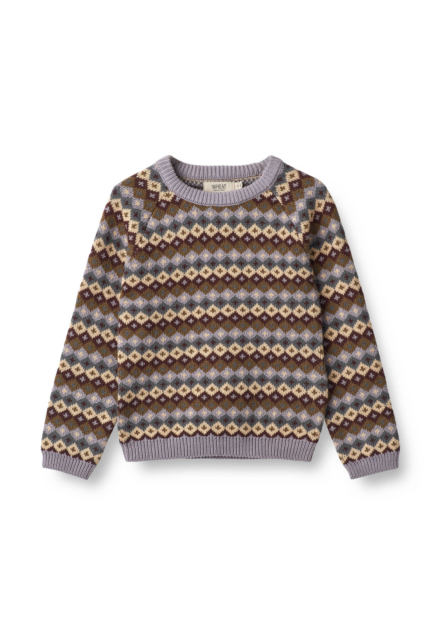 Wheat| Mädchen Strickpullover Mimi Jacquard
