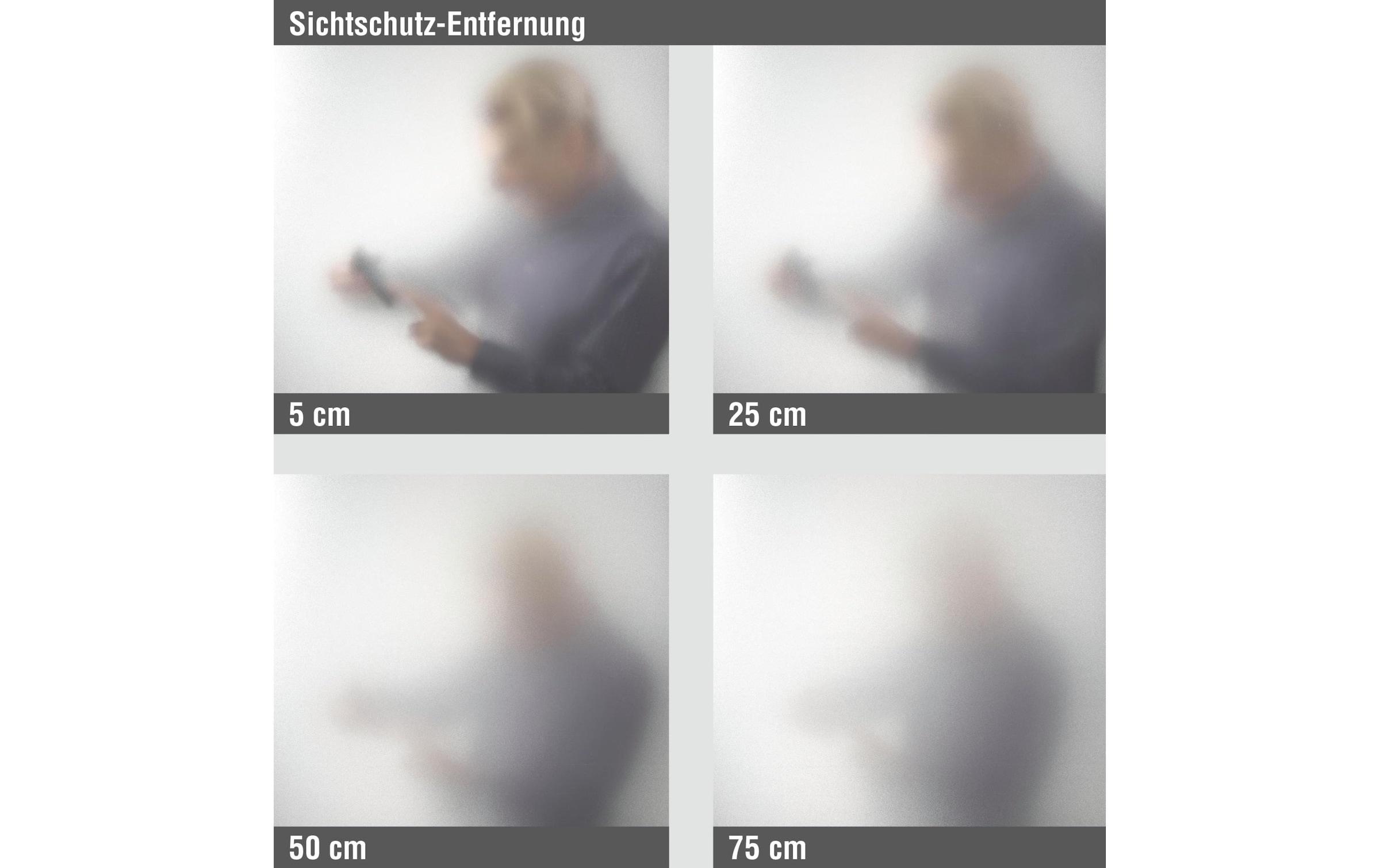 GARDINIA Fensterfolie »Milchglas« statisch haftend