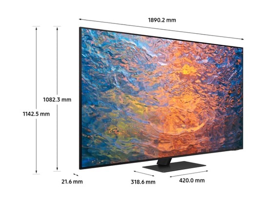 SAMSUNG - TV Neo QLED 4K  214 cm TQ85QN95C Mini LED 100Hz / 144Hz