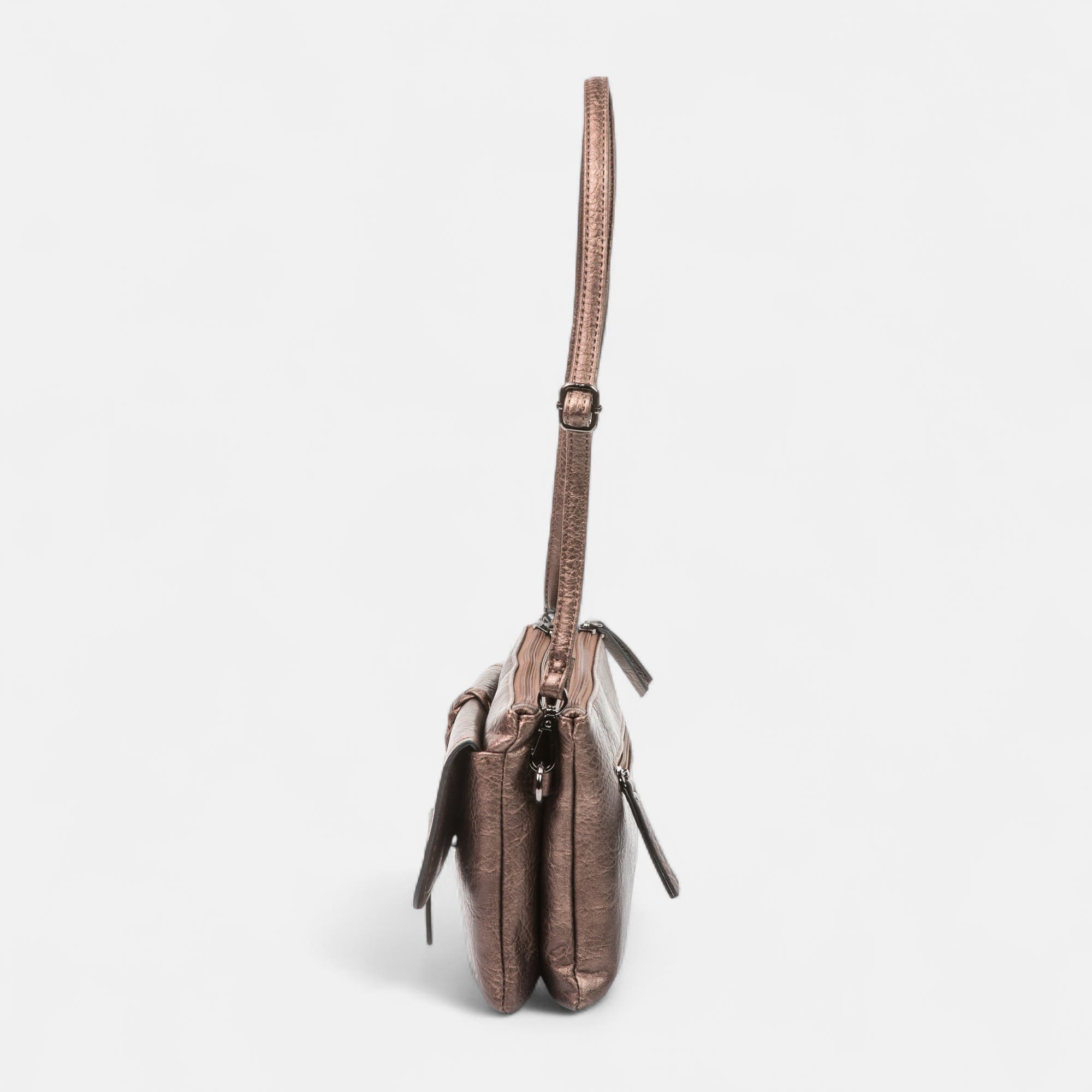Sac bandoulière bronze