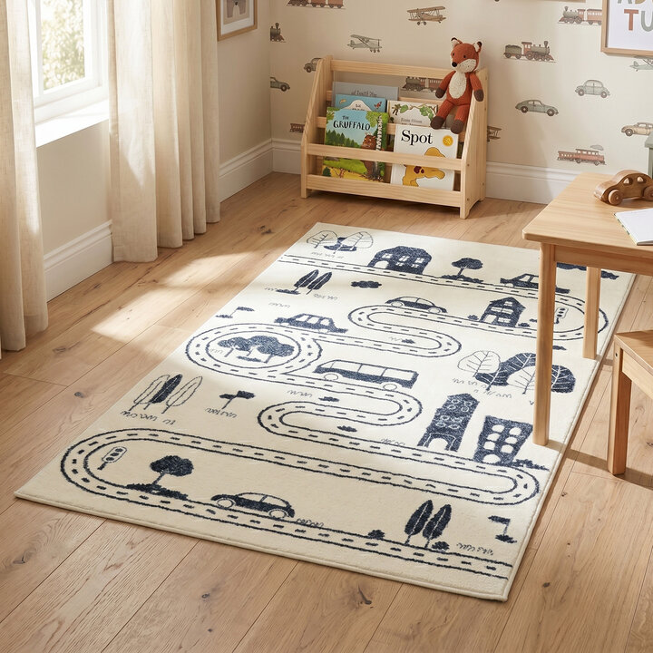 Auto speelkleed - Dex Lane Zwart | Ga mee op roadtrip!