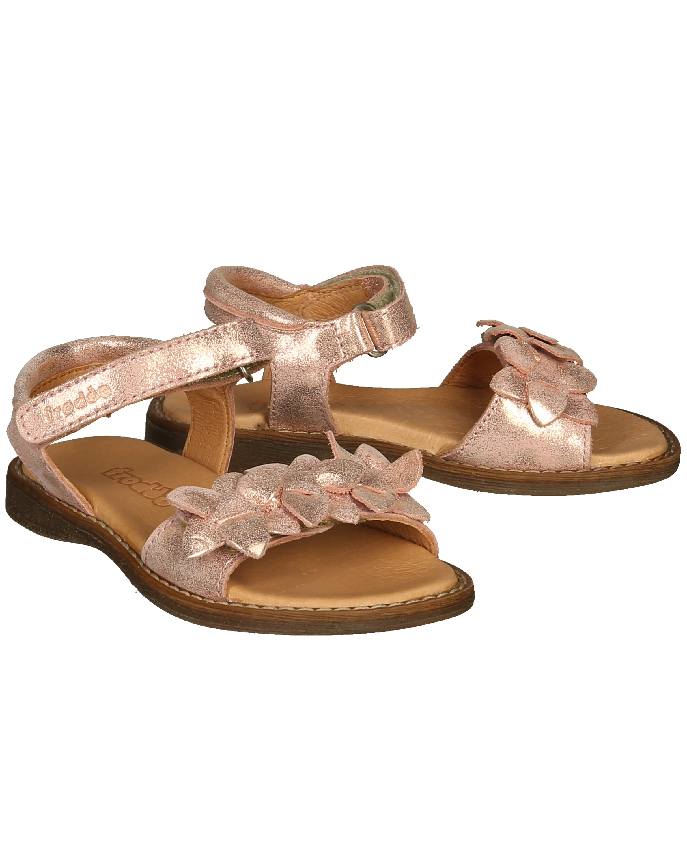 Sandale LORE FLOWERS in pink shine