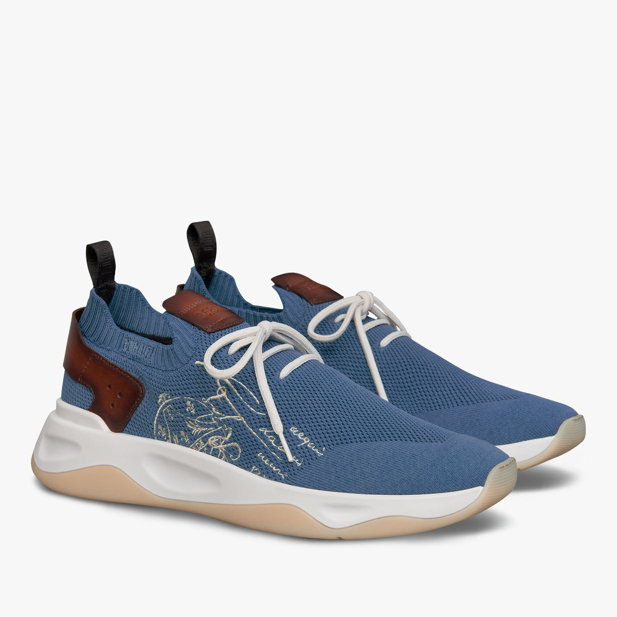 Sneaker Shadow En Maille et Cuir