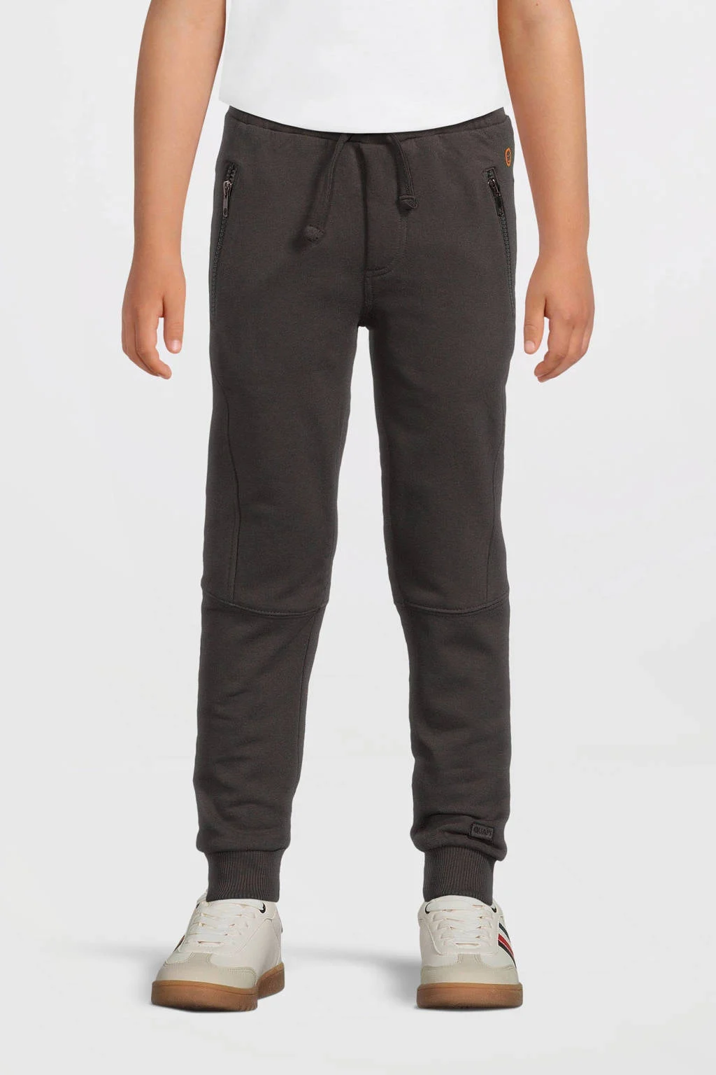 Quapi regular sweatpant zwart