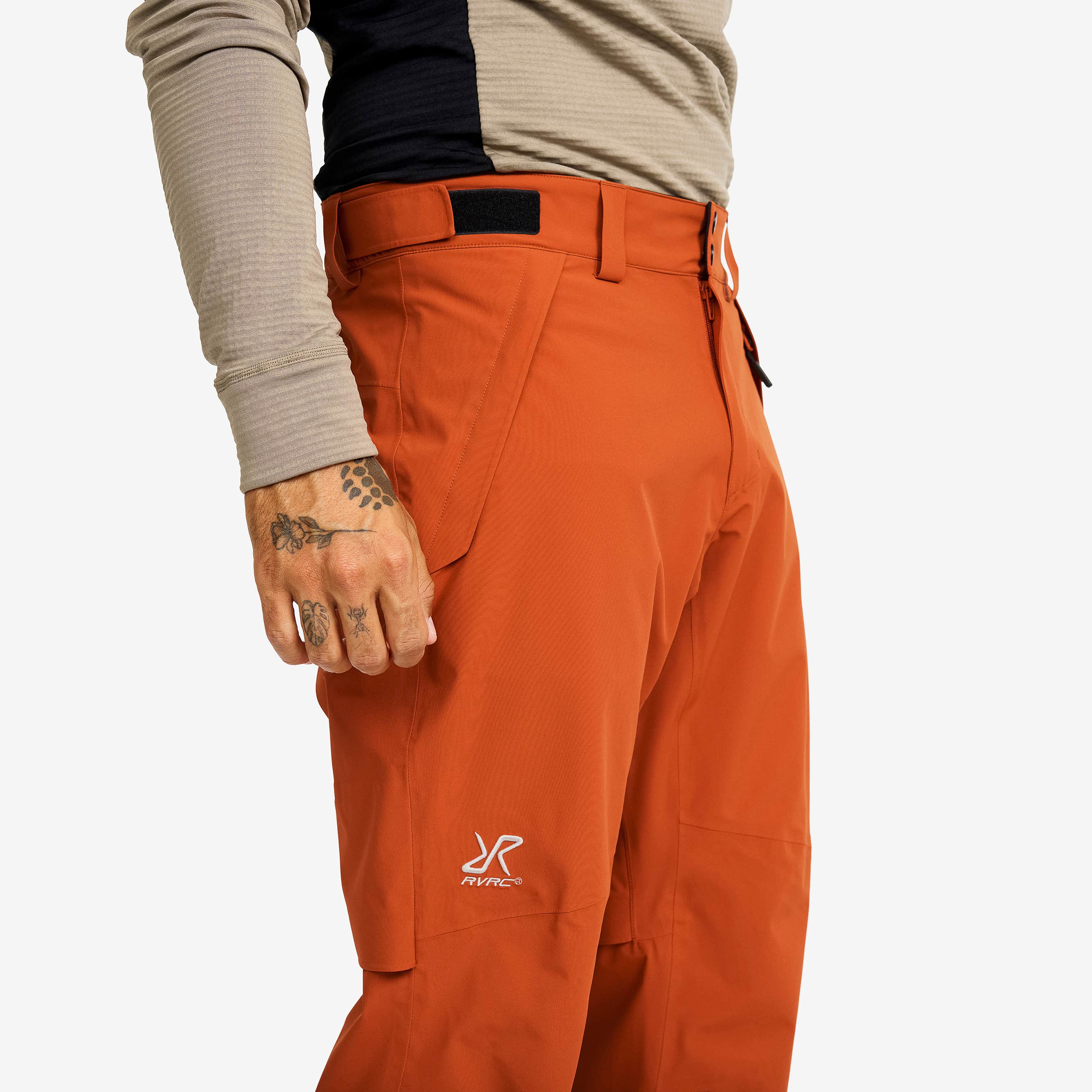Cloud 3L Shell Pants Herre Terracotta Brown