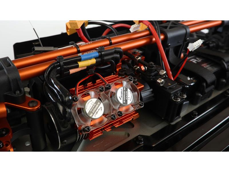 Amewi Tourenwagen AMXRacing HC7 6S, 4WD, 1:7, RTR Muscle Car im Massstab 1:7 mit starkem Brushless Antrieb
