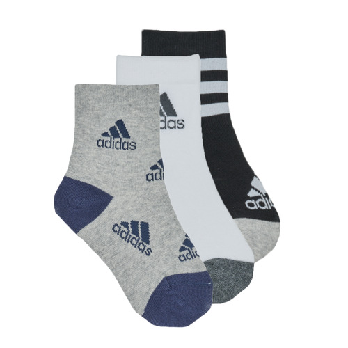 Adidas Sportswear - LK SOCKS 3PP - Noir / Blanc