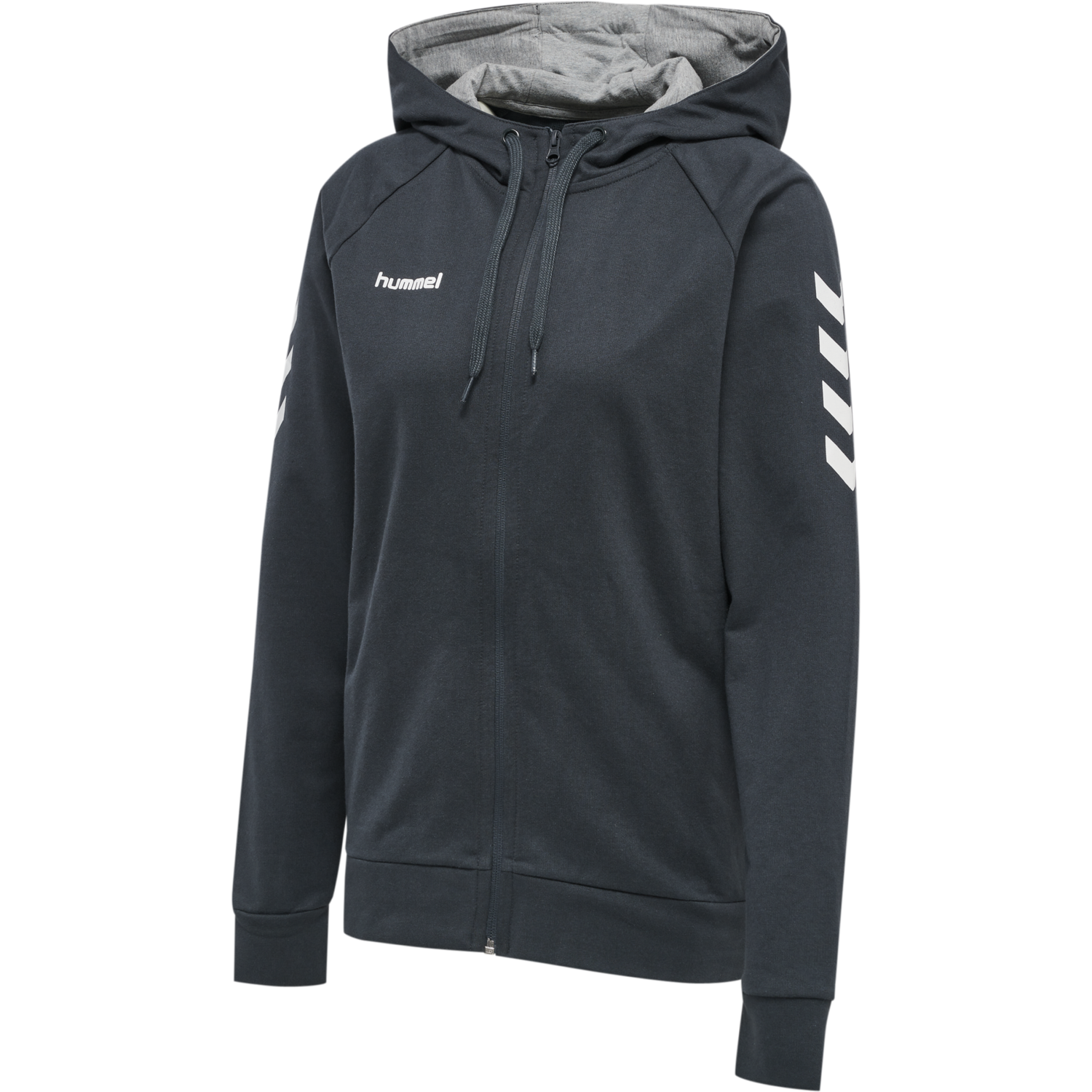 HUMMEL GO COTTON ZIP HOODIE WOMAN
