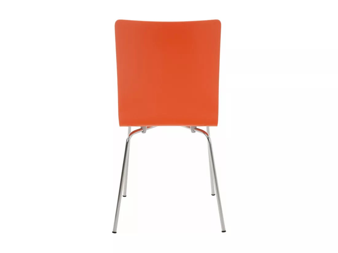 Lot de 2 Chaise de conférence - Bois & Antique - Orange - PEPE
