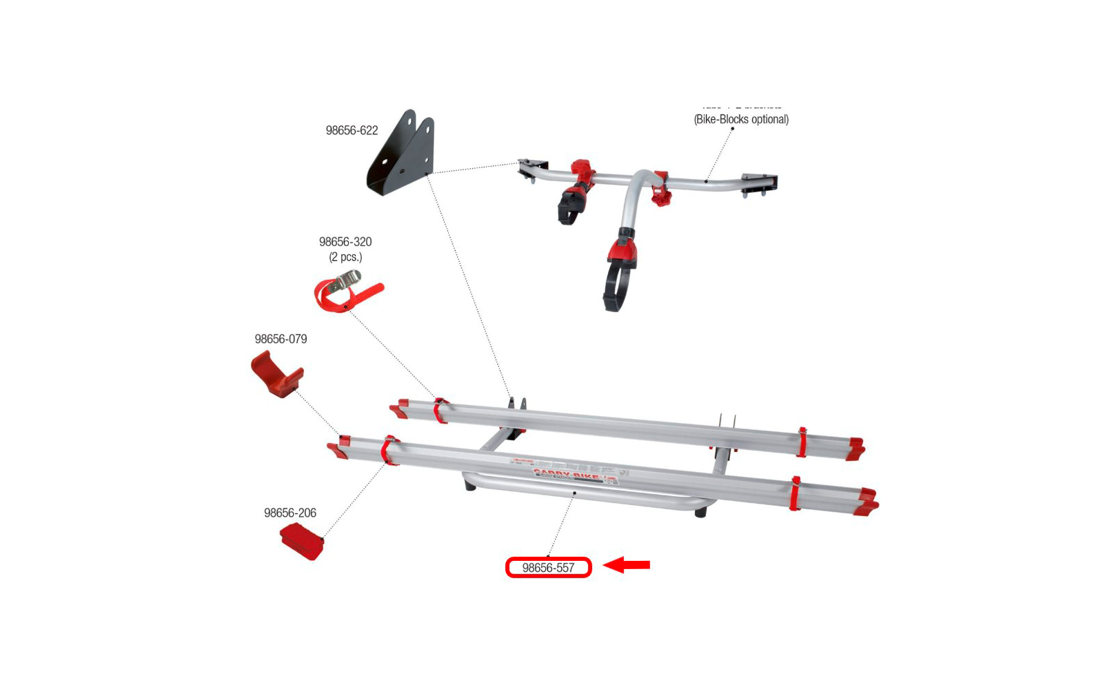Fiamma Bike Block Halter