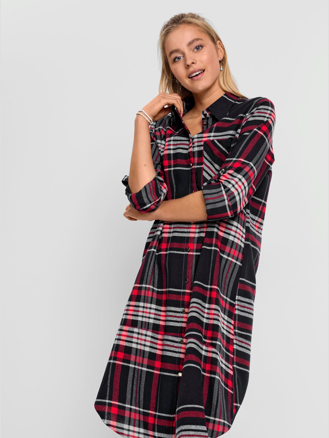 Robe-chemisier 60% viscose