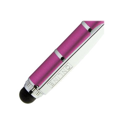 Online Piccolo - Stylo à bille rose métallique - encre bleue