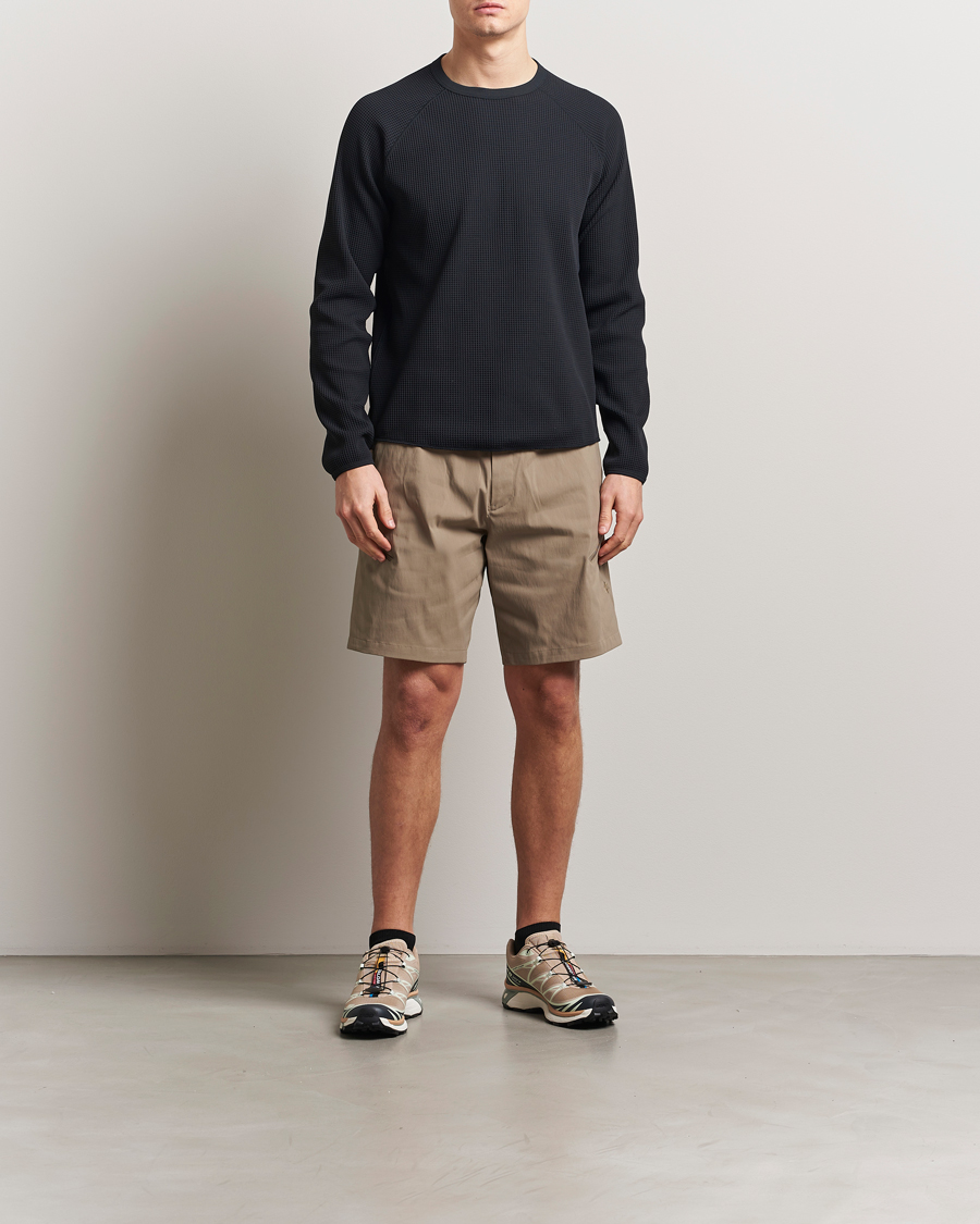 Goldwin WF Light L/S T-Shirt Black