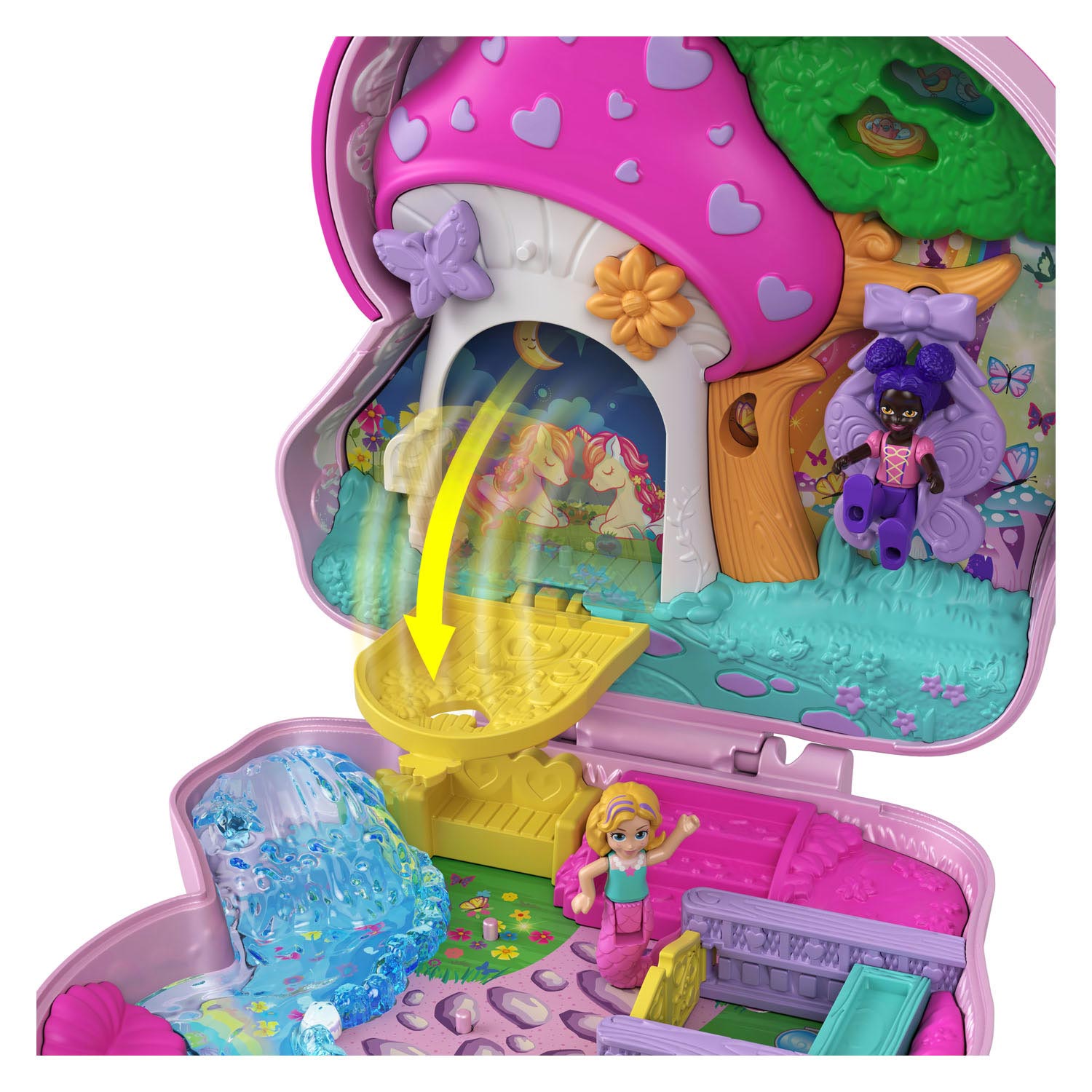 Polly Pocket Unicorn Tea Party