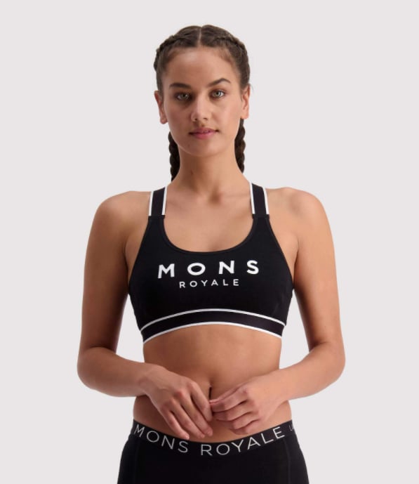 Mons Royale Stella X-Back Bra<br>Super myk og behagelig!
