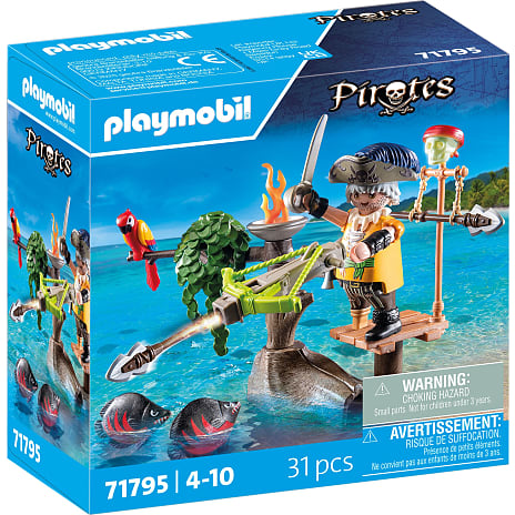 Playmobil pirat med ballista 71795 31 dele
