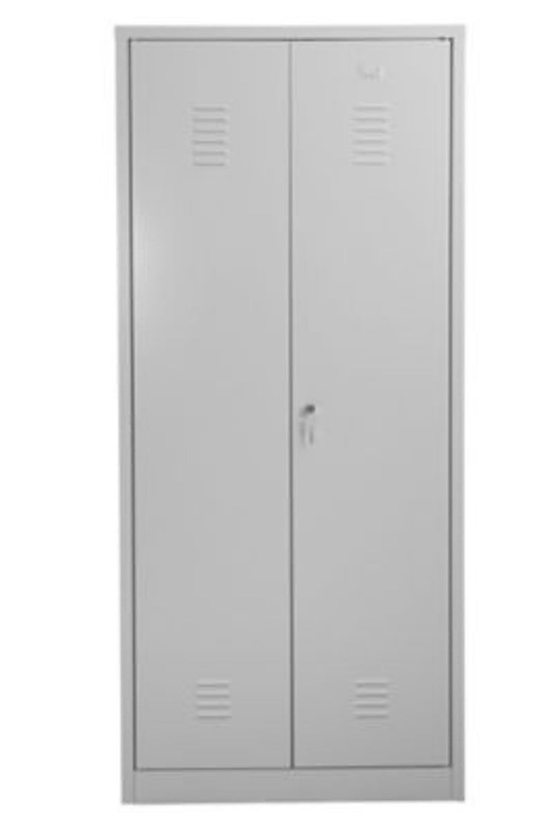 PROREGAL Dolphin metalen locker, HxBxD 180 x 80 x 50 cm, cilinderslot, grijs