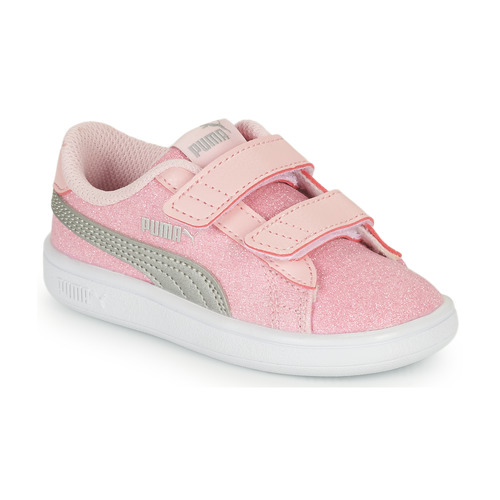 Puma - SMASH V2 GLITZ GLAM V INF - Rose / Gris