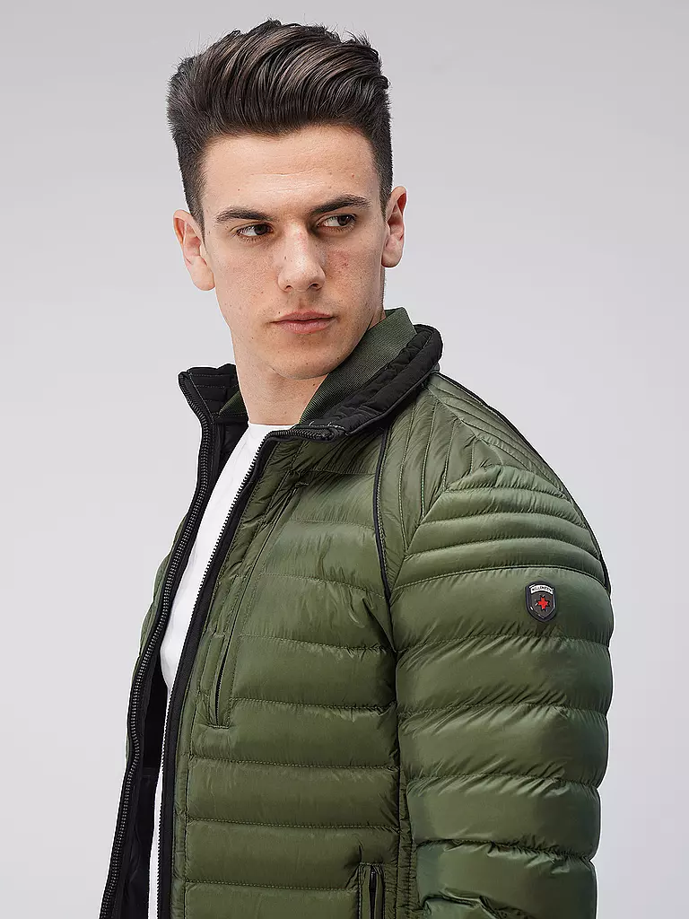 WELLENSTEYN Leichtsteppjacke MOLECULE dunkelgrün