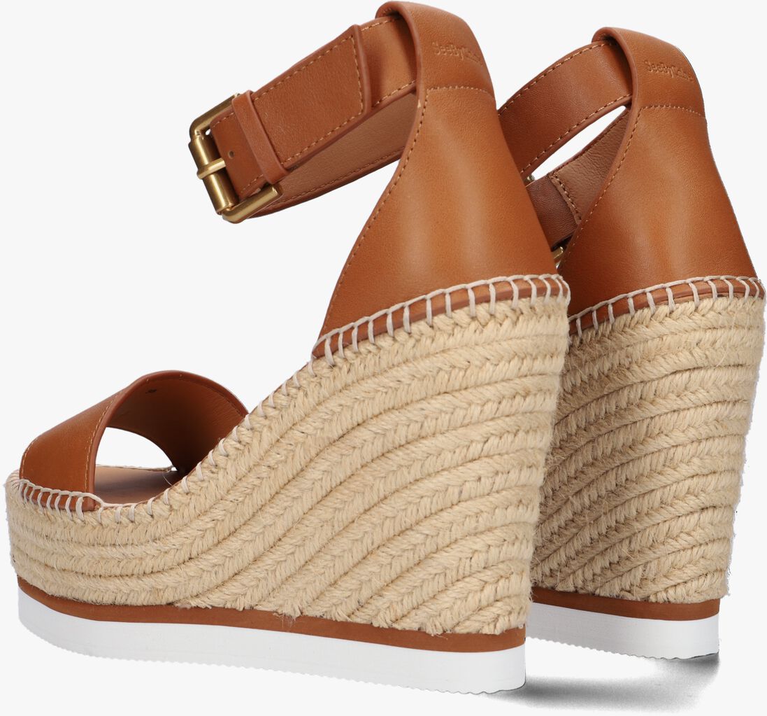 SEE BY CHLO\u00C9 cognac see by chlo&eacute; sandalen glyn high