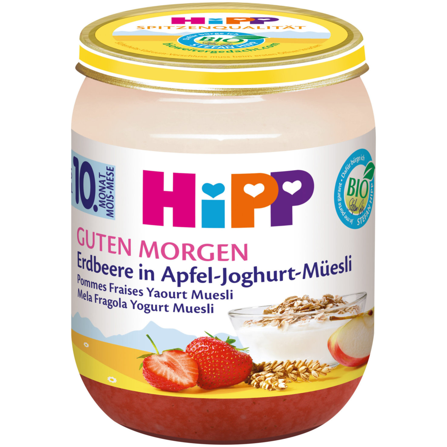 Hipp Brei Guten Morgen Erdbeer & Jogurt 10+ Monate