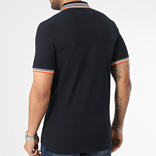 Polo Manches Courtes Paulos Bleu Marine