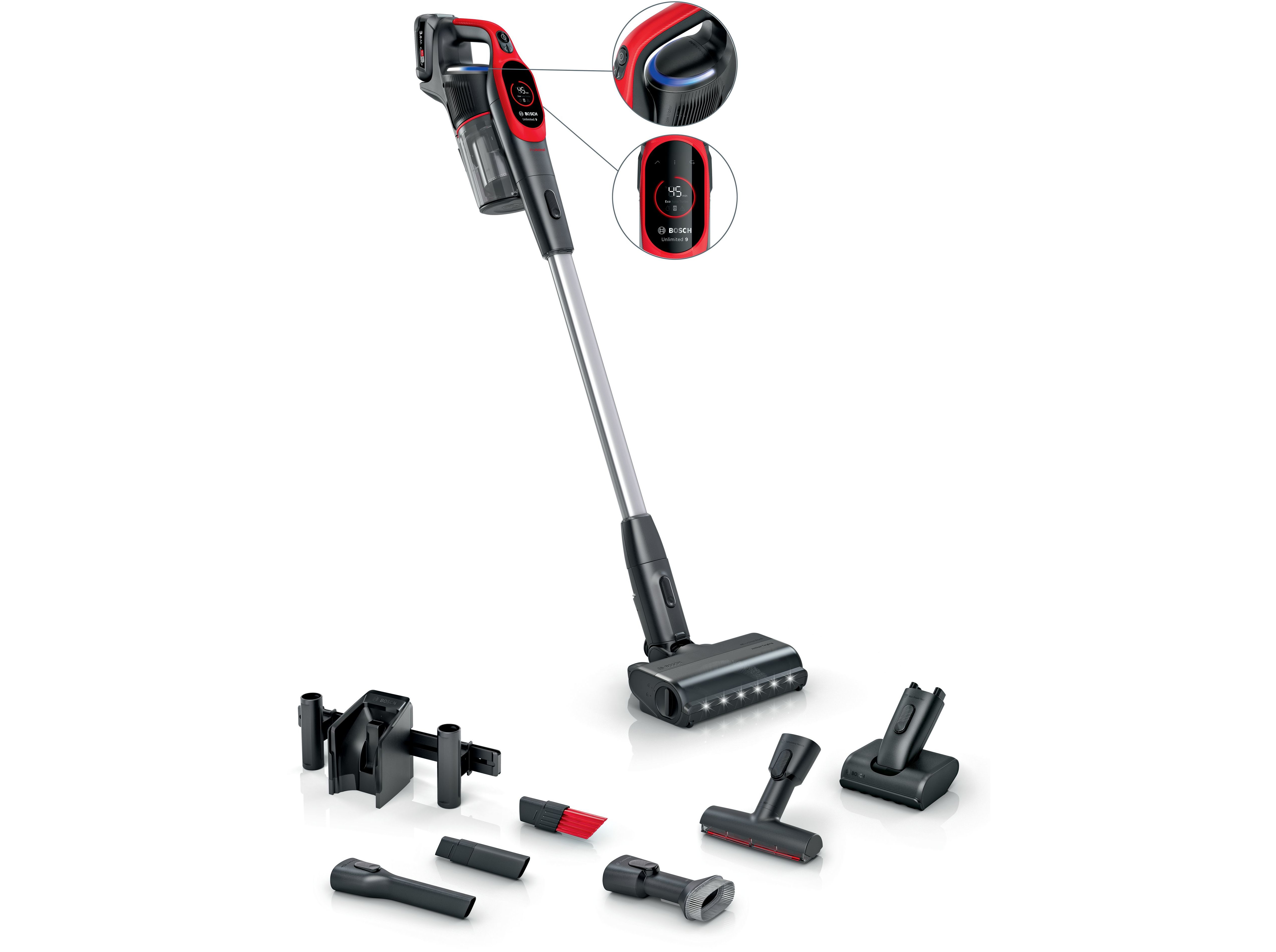 ASPIRADOR VERTICAL BOSCH BBS931PET UNLIMITED 9 PROANIMAL
