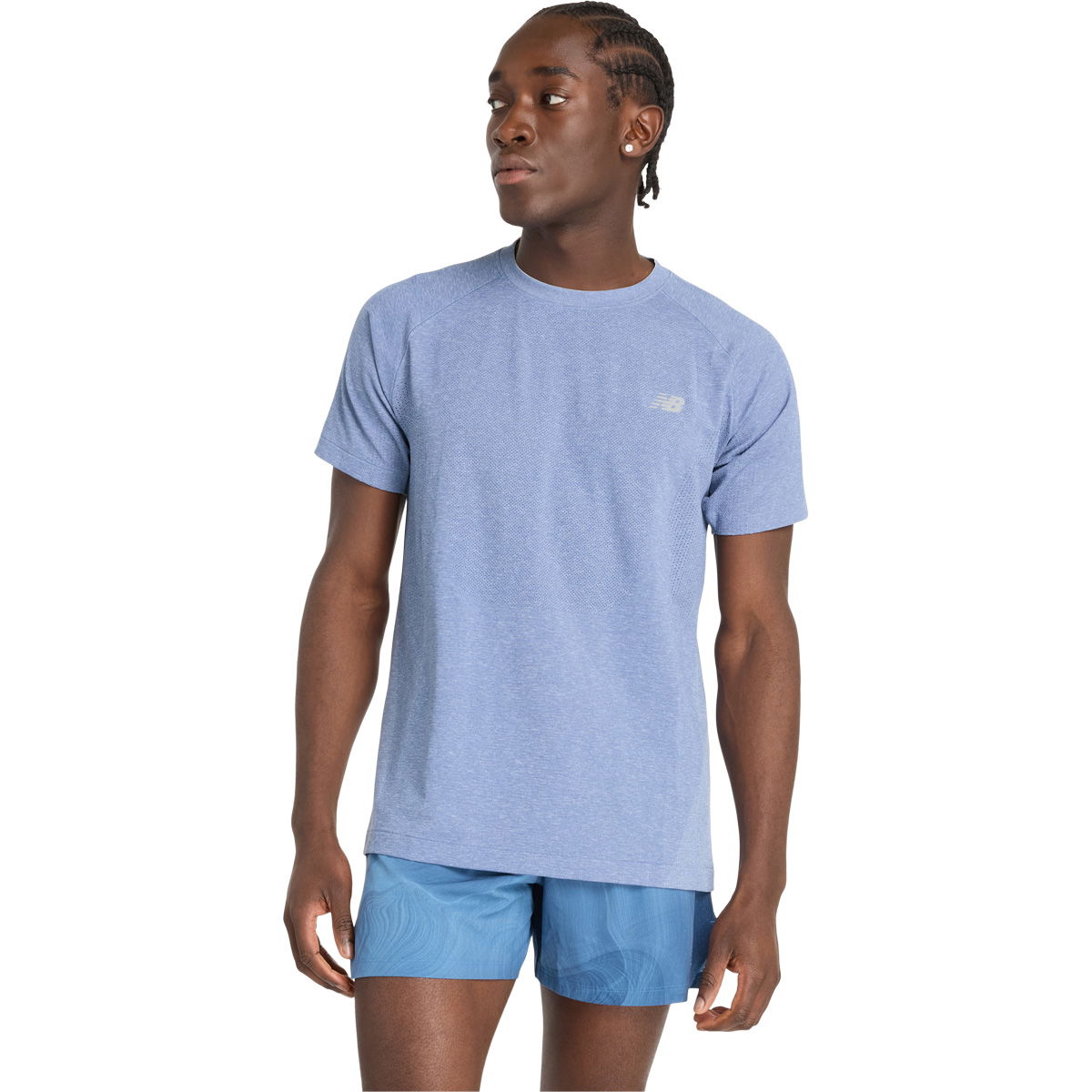New Balance Athletics Seamless Løbe T-shirt Herre