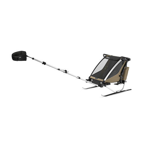 Poussette Remorque-Vélo Chariot Cross 2 Double Khaki - THULE