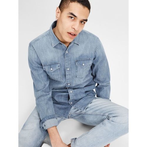 Jack & Jones - 12138115 SHERIDAN-MEDIUM BLUE DENIM Azul