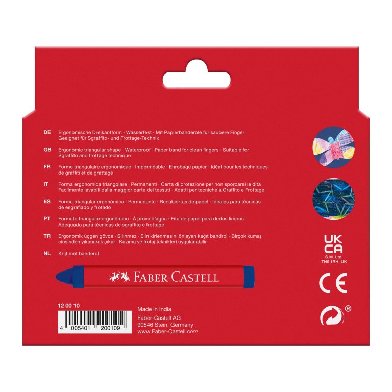 Faber-Castell Wachsmalstifte Set