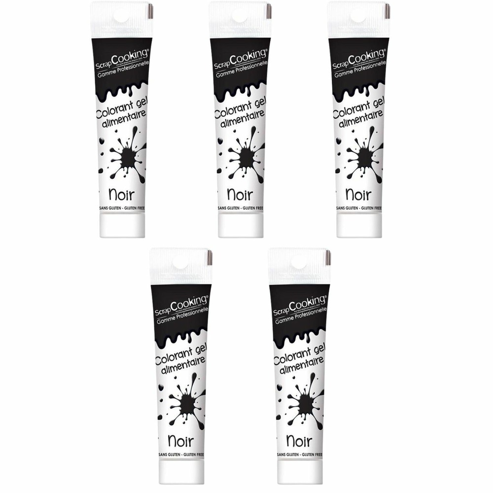 Gel colorant alimentaire noir 100 g