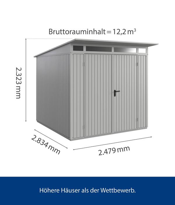 Hörmann Berry-Gerätehaus Classic-P Typ 2,