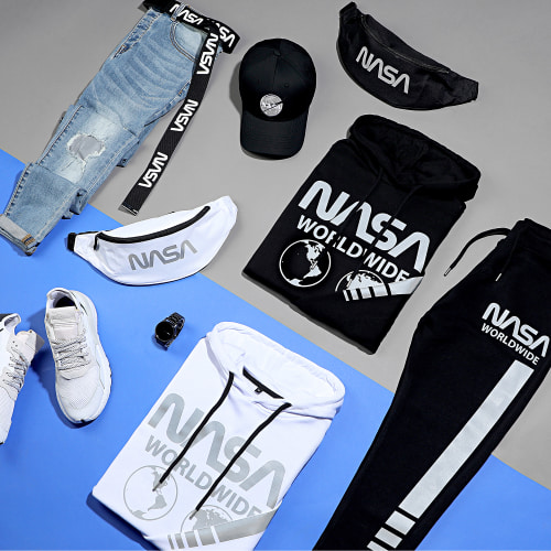 Pantalon Jogging Worldwide Reflective Noir